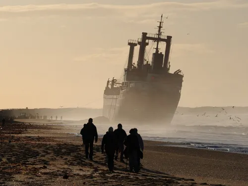 Le TK Bremen s'échouait il y a 10 ans, sur une plage d'Erdeven